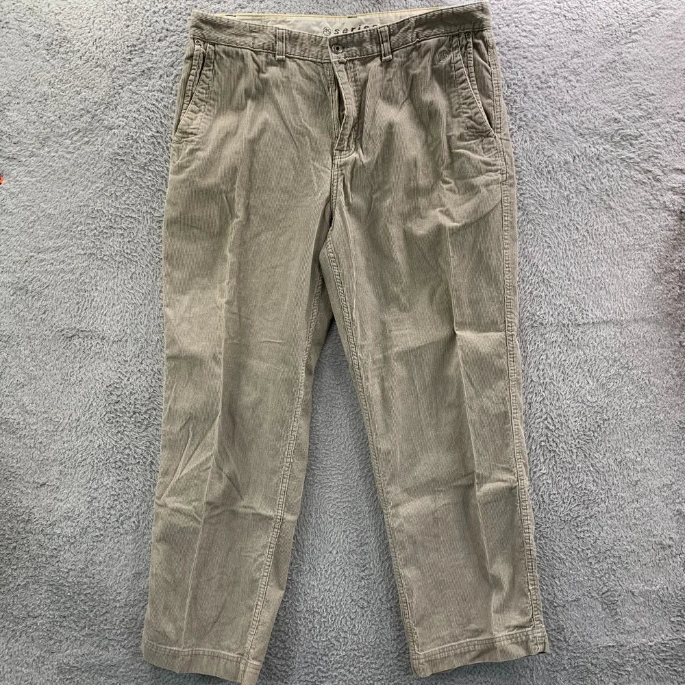 The North Face Pants Mens 38x32 Measured Corduroy Beige Tag: 38*